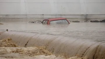 Povodně v Bosně (město Kiseljak)