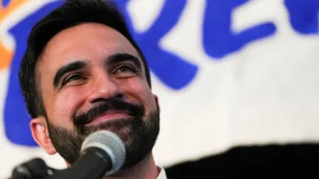 Demokratický kandidát na starostu New Yorku Zoran Mamdaní