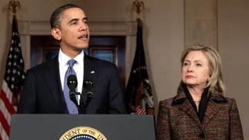 Barack Obama a Hillary Clintonová