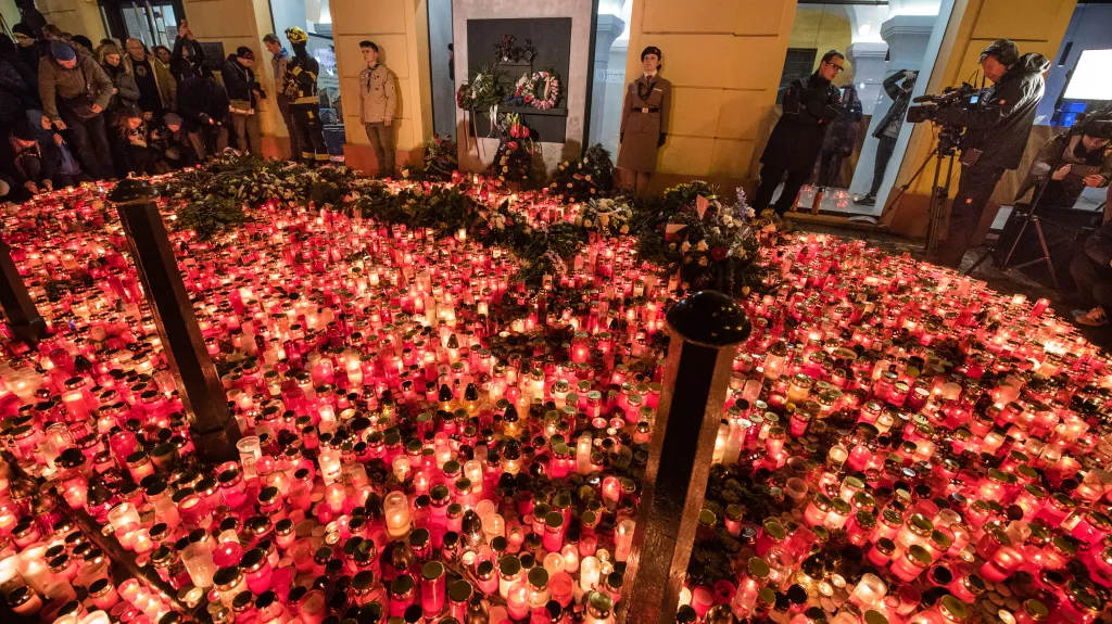 17. listopad 2024 na Národní třídě v Praze