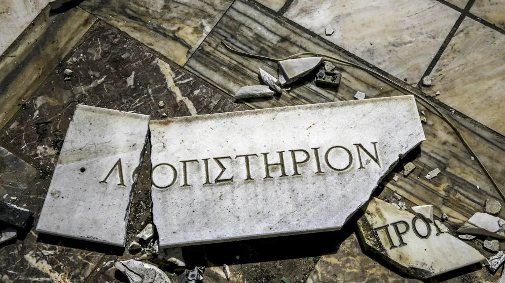 Zkrachovalý řecký průmysl