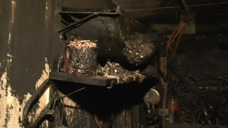 Požár vznikl ve sklepě