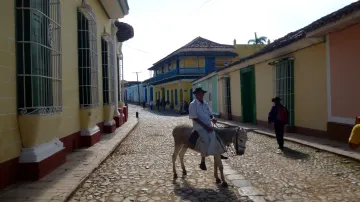 I osla na Kubě tu a tam potkáte