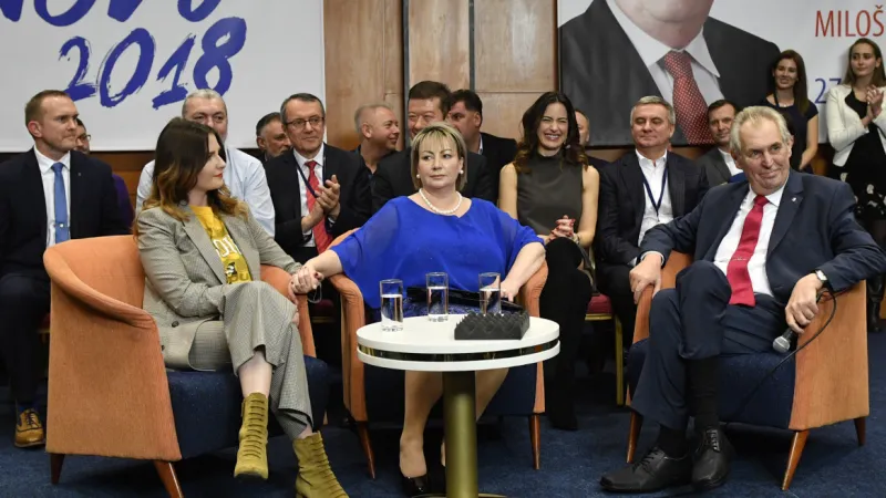 Vítěz Miloš Zeman - pro speciál