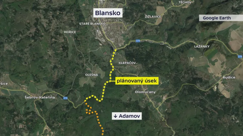 Kudy povede nová cyklostezka