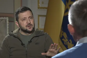 Zelenskyj pro ČT: Spokojíme se jen s vítězstvím, ale Rusové musejí ustoupit