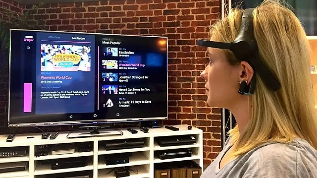 Testování prototypu Mind Control TV