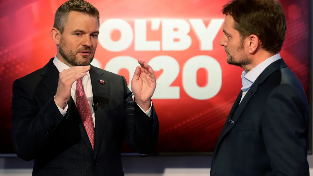Peter Pellegrini a Igor Matovič