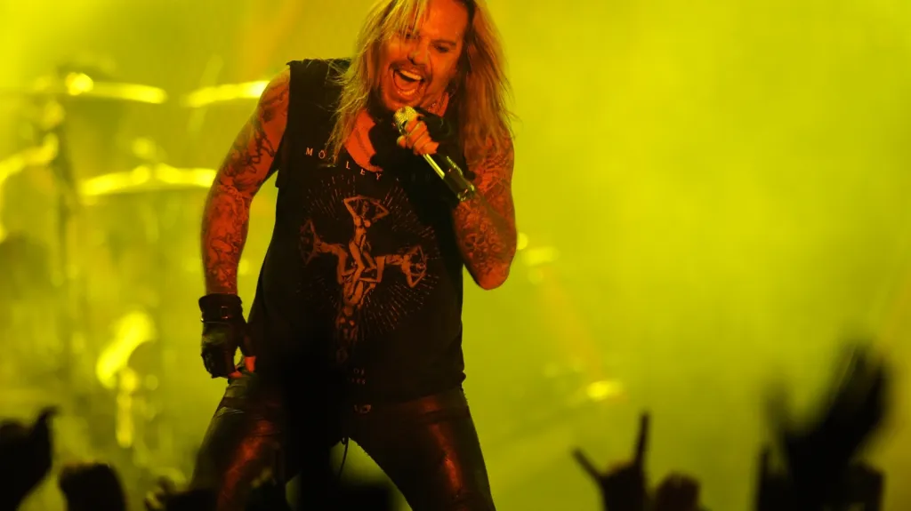 Zpěvák Mötley Crüe Vince Neil