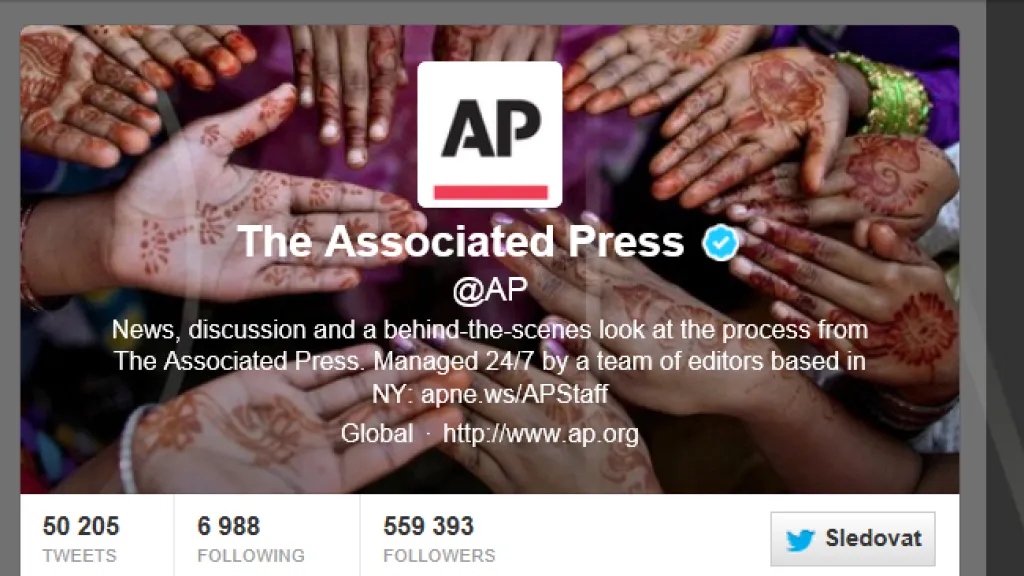 Twitter agentury AP