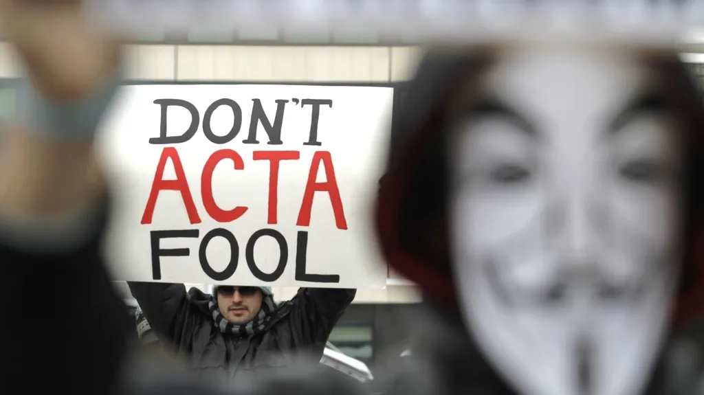 Protesty proti smlouvě ACTA