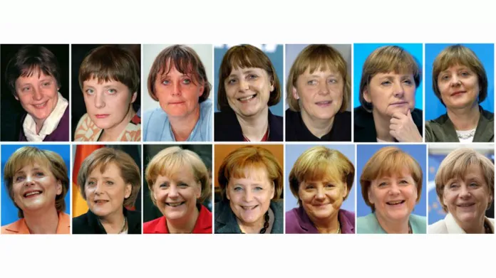 Angela Merkelová: Jak šel čas....