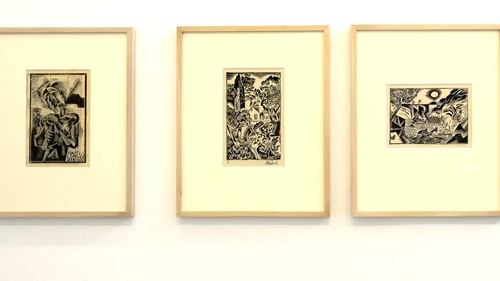 Bohumil Kubišta - grafika