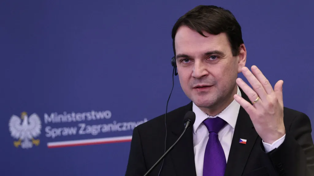 Ministr zahraničí Petr Macinka (Motoristé)