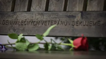 Slavnostní nástup 31. pluku radiační, chemické a biologické ochrany generálmajora Oskara Starkoče ke Dni válečných veteránů v Liberci