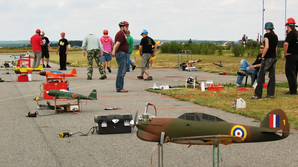 Ilustrační foto z modelářského letiště Model City