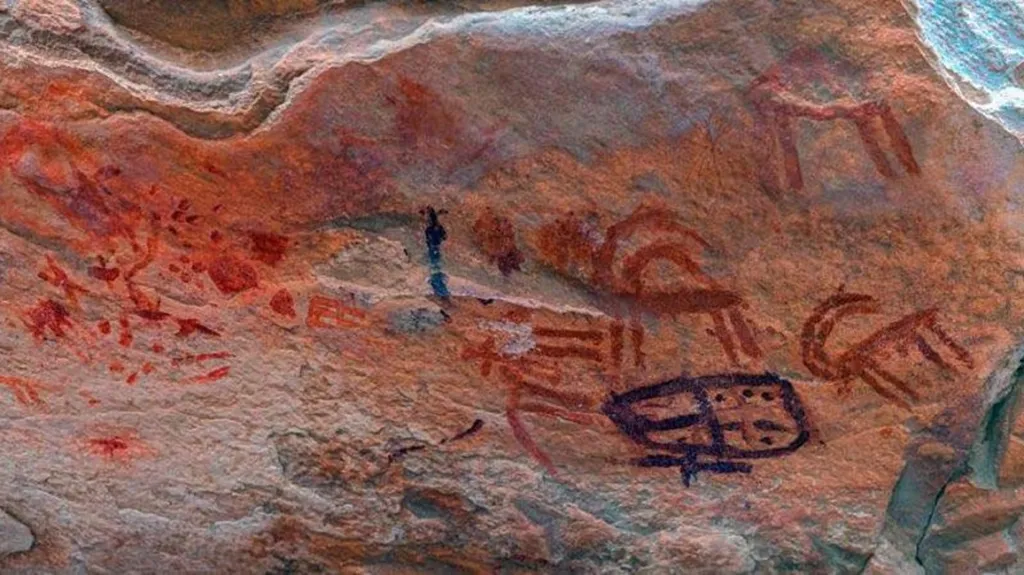 Nově objevené skalní malby ze Sinaje