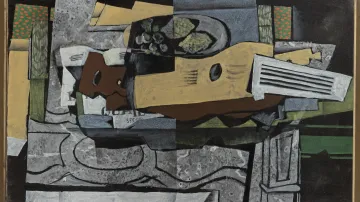 Georges Braque, Zátiší s kytarou, 1921–1922