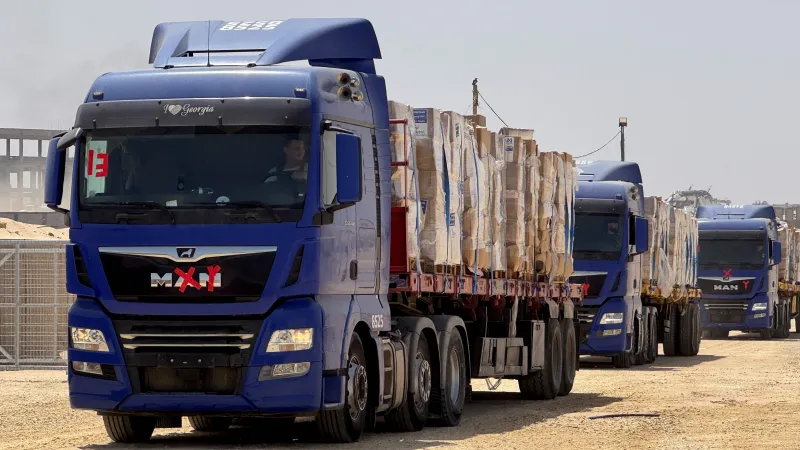 Potraviny v Gaze distribuuje nová nadace GHF