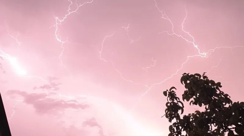 Bouřka na Kladensku