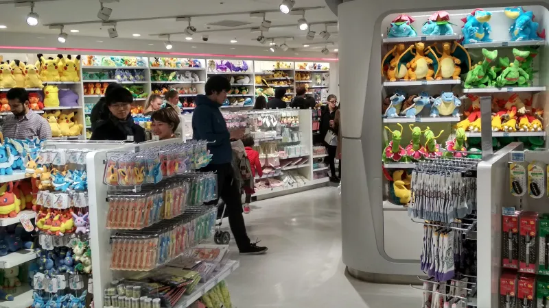 Pokémon Center v tokijské čtvrti Ikebukuro