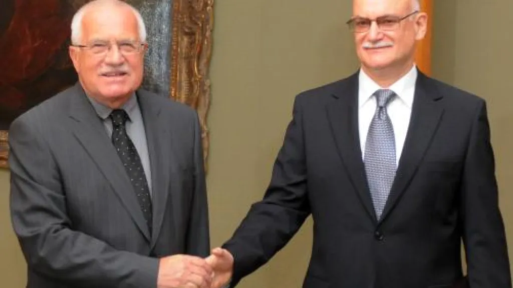 Václav Klaus a Alexej Fedotov
