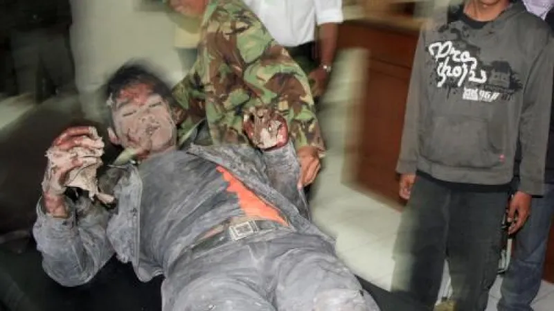 Oběť erupce indonéské sopky Merapi