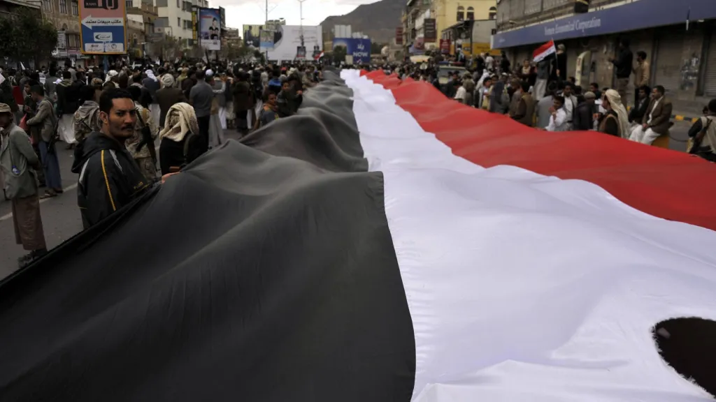 Jemenské protesty proti náletům Saúdské Arábie
