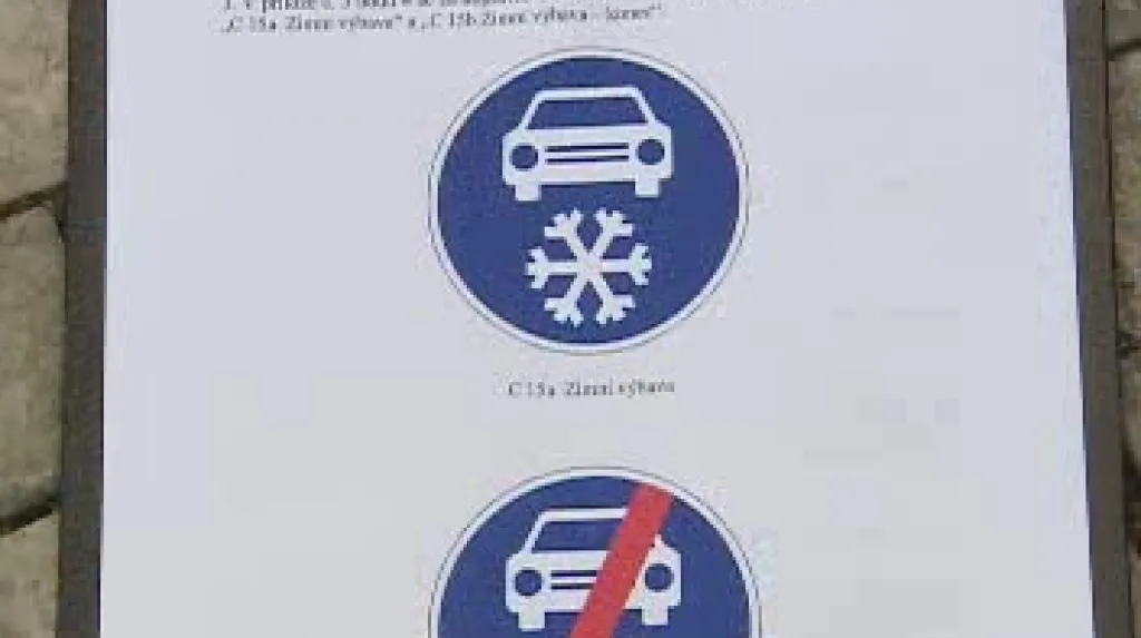 Nová dopravní značka