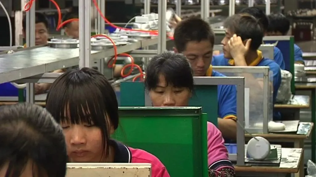 Čínští dělníci