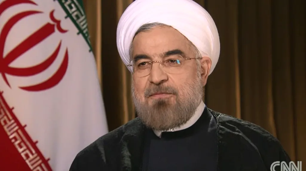 Hasan Rouhání v rozhovoru pro CNN