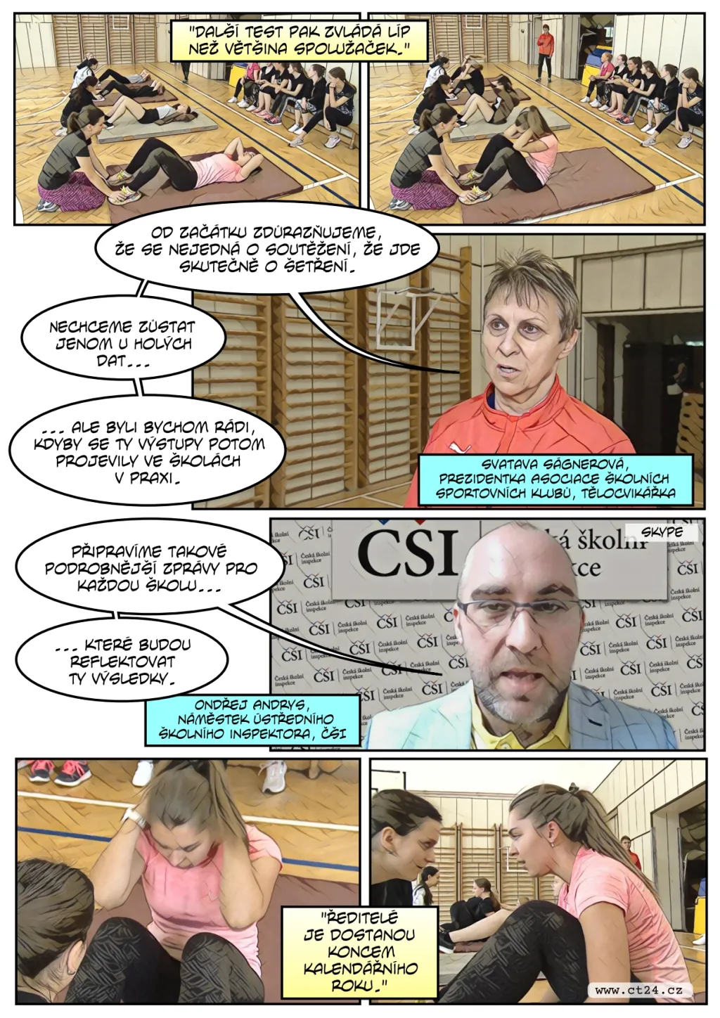 Fyzickou zdatnost čtvrt milionu dětí prověří testy