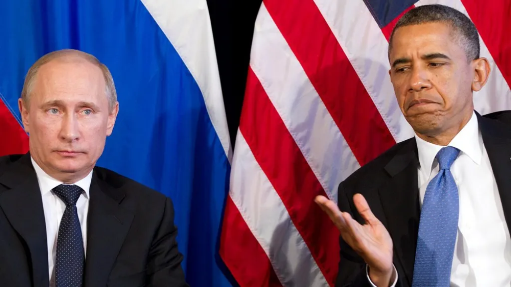 Vladimír Putin a Barack Obama