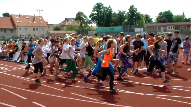 Dětský den na ZŠ Komenského alej v Žatci