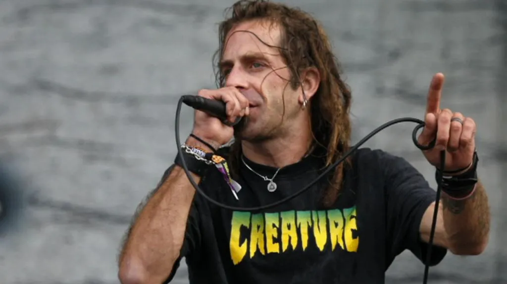 Zpěvák skupiny Lamb of God Randy Blythe