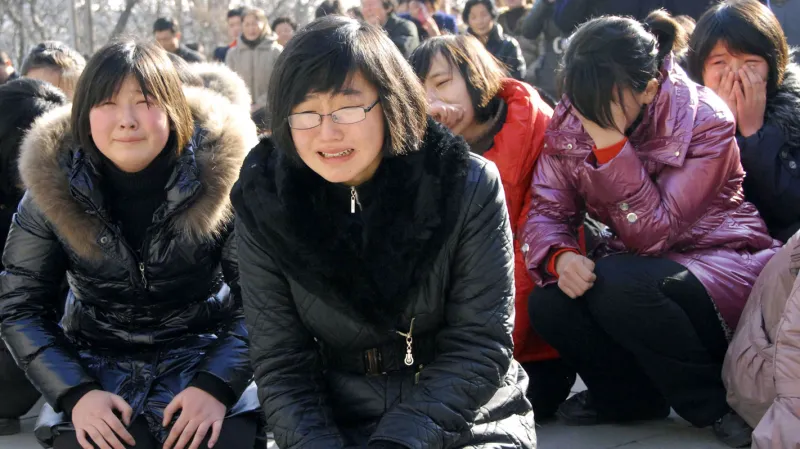 Severokorejci truchlí pro Kim Čong-ila