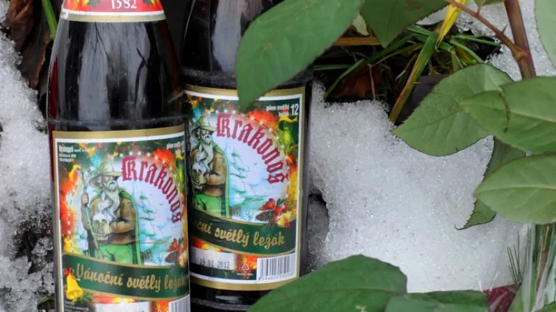 Lahvové pivo Krakonoš