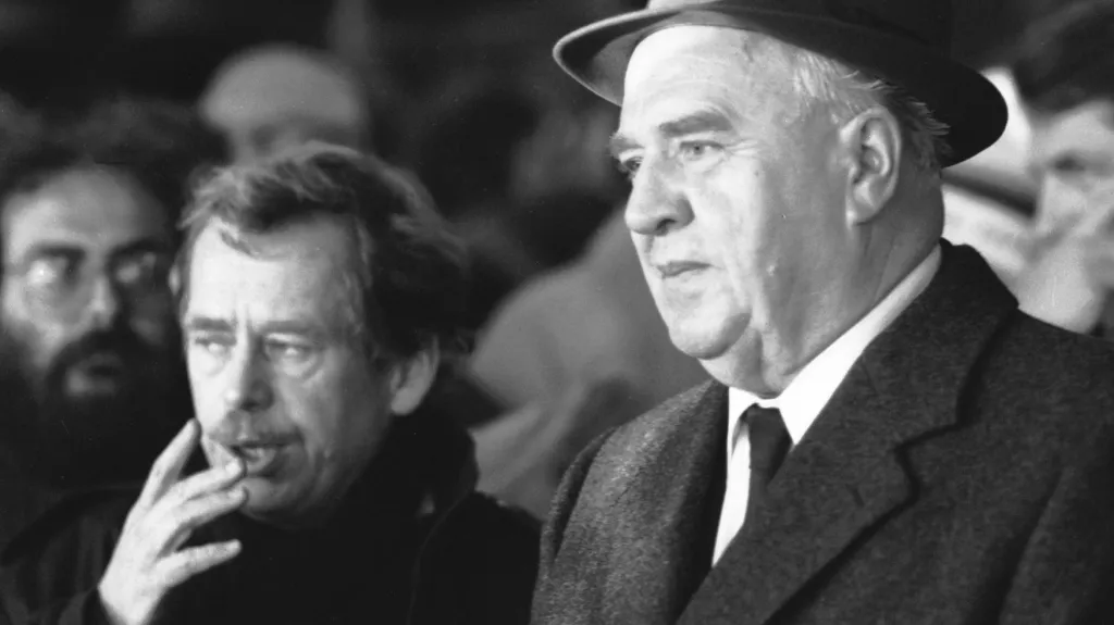 Demonstrace na Letenské pláni, listopad 1989