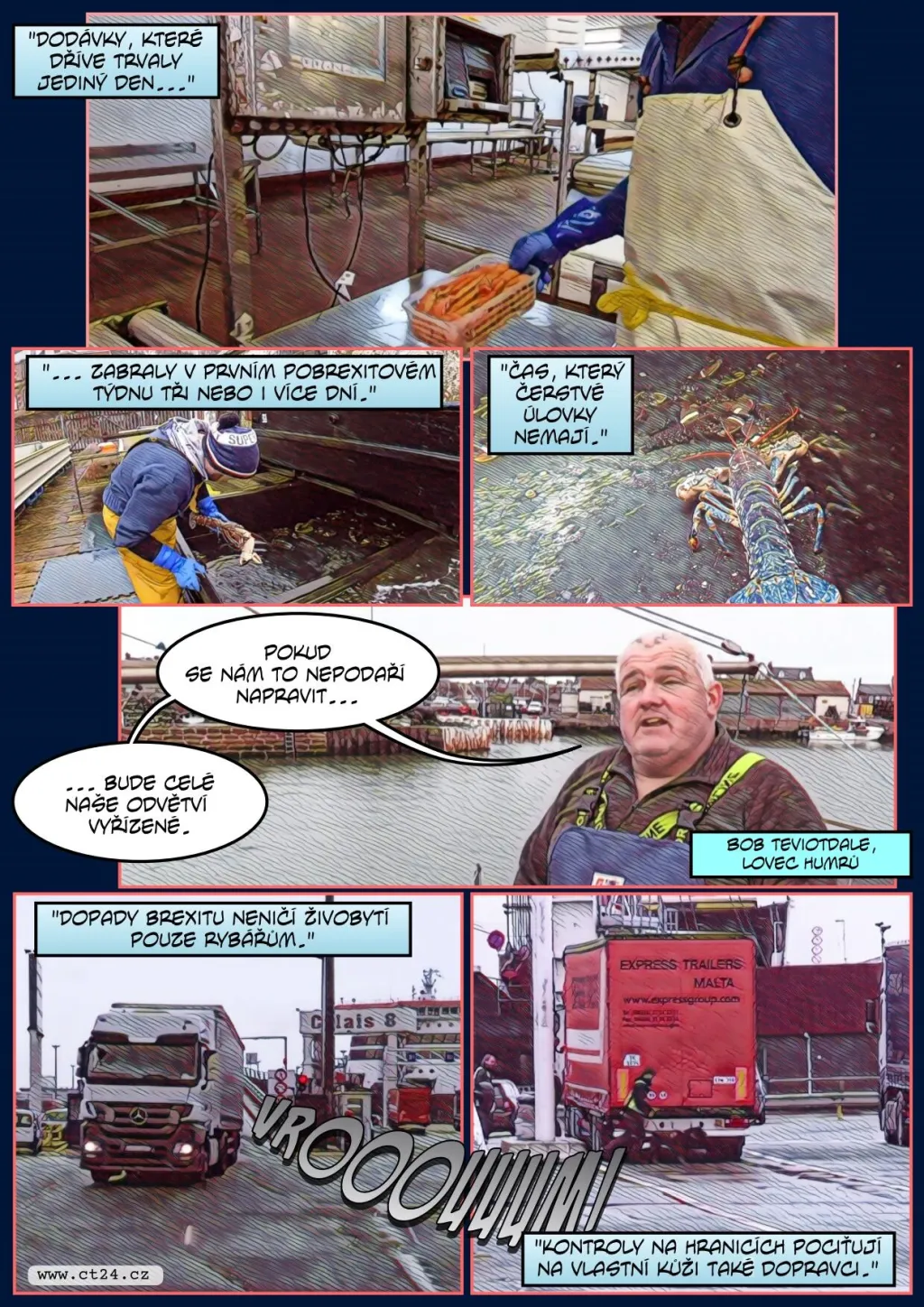 Skotští rybáři pociťují dopady brexitu