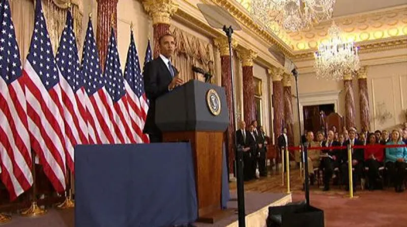 Obama pro vznik samostatného palestinského státu