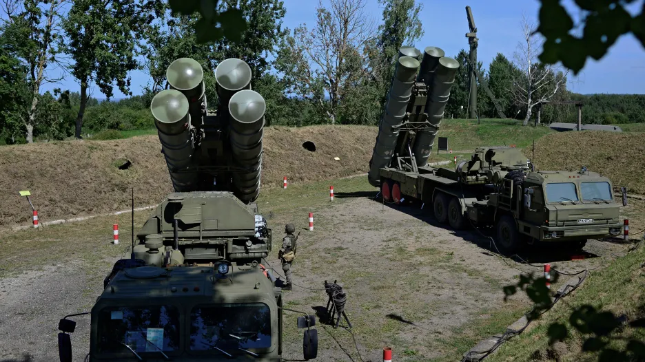 Ruské protivzdušné systémy S-400 v Kaliningradu