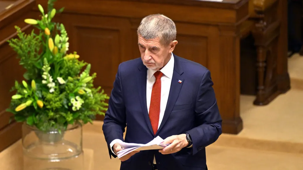 Premiér Andrej Babiš (ANO)
