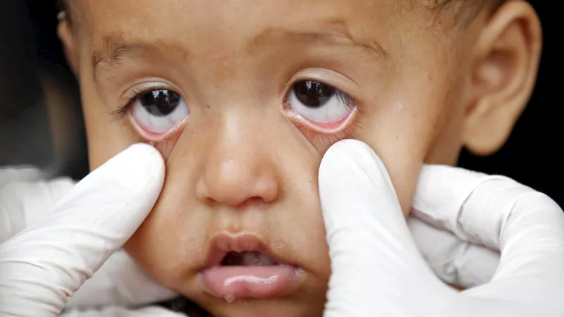 Dítě z etnika Rohingů zkoumané malajsijskými úřady