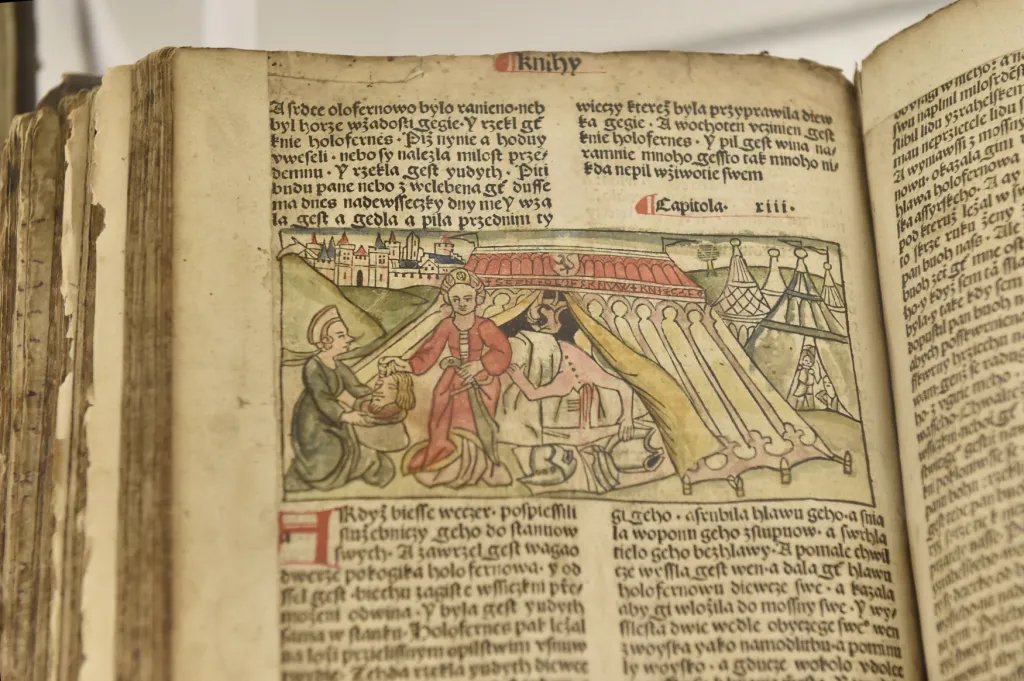 Kutnohorská bible, detail