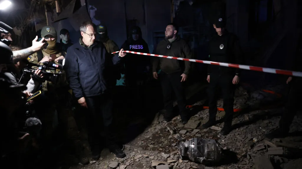 Kyjev zasáhly ruské střely