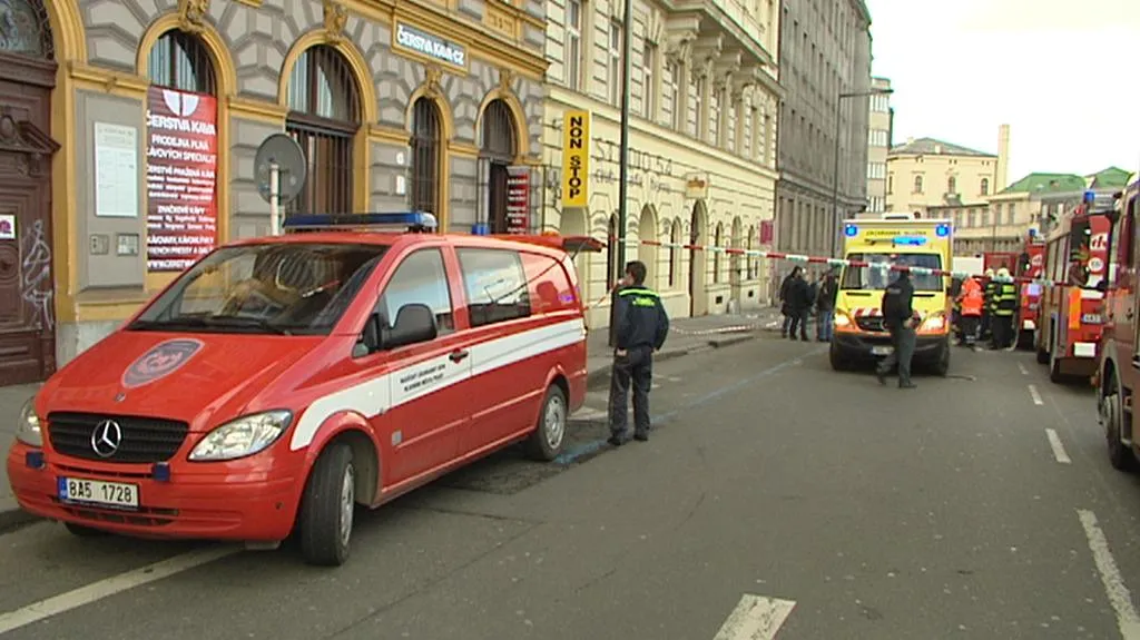 vyšetřování výbuchu plynu v hybernské ulici