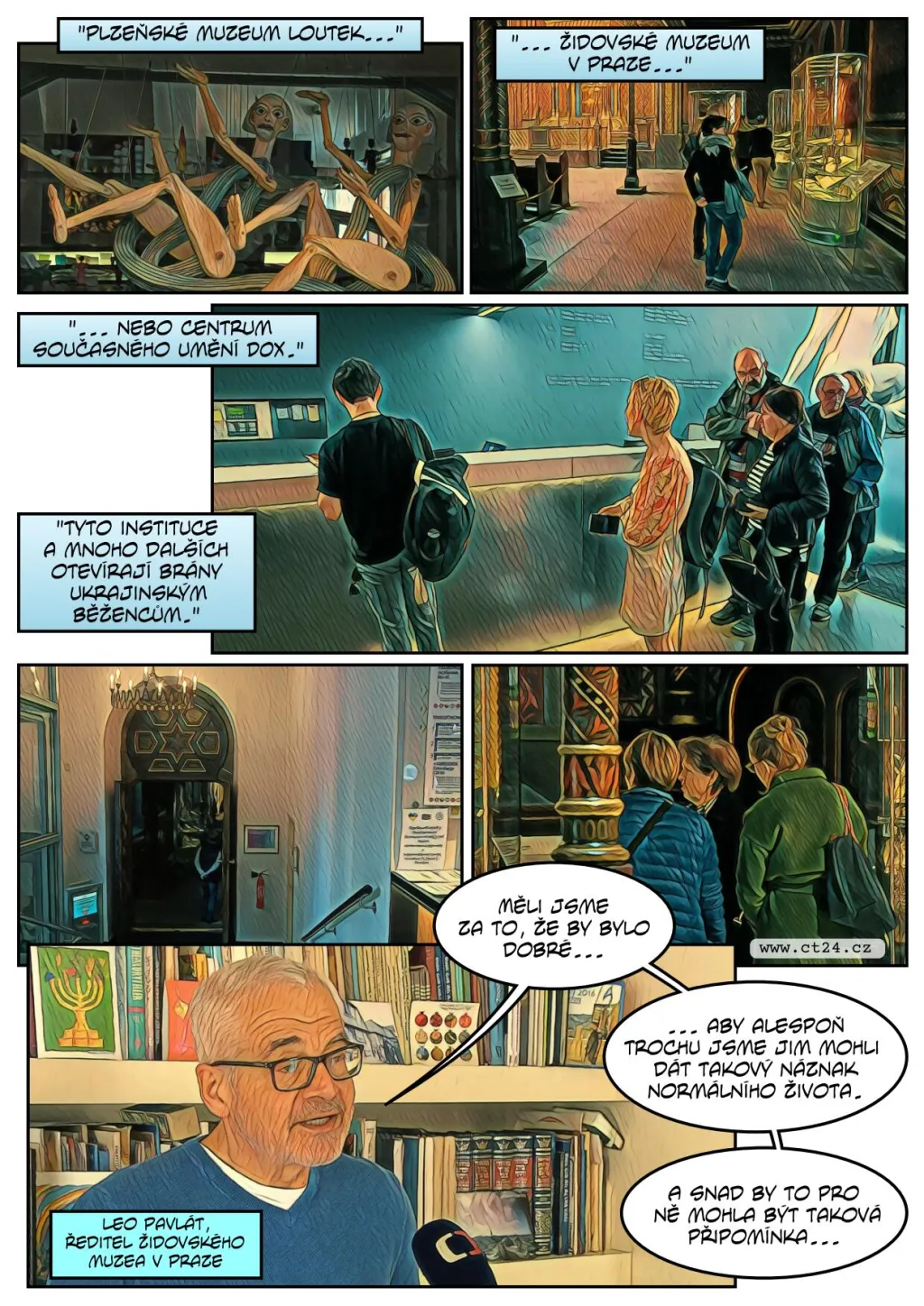 Kulturní instituce se otevírají uprchlíkům. Chtějí jim pomoci překonat traumata z války