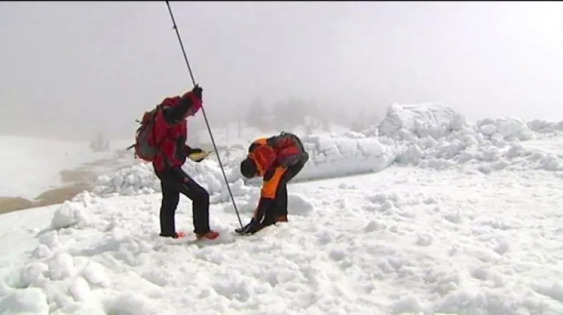 Vědci z ČZU předpověděli lavinu v Modrém dole