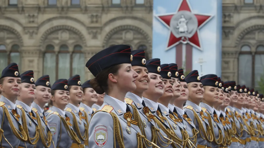 Vojenská přehlídka v Moskvě