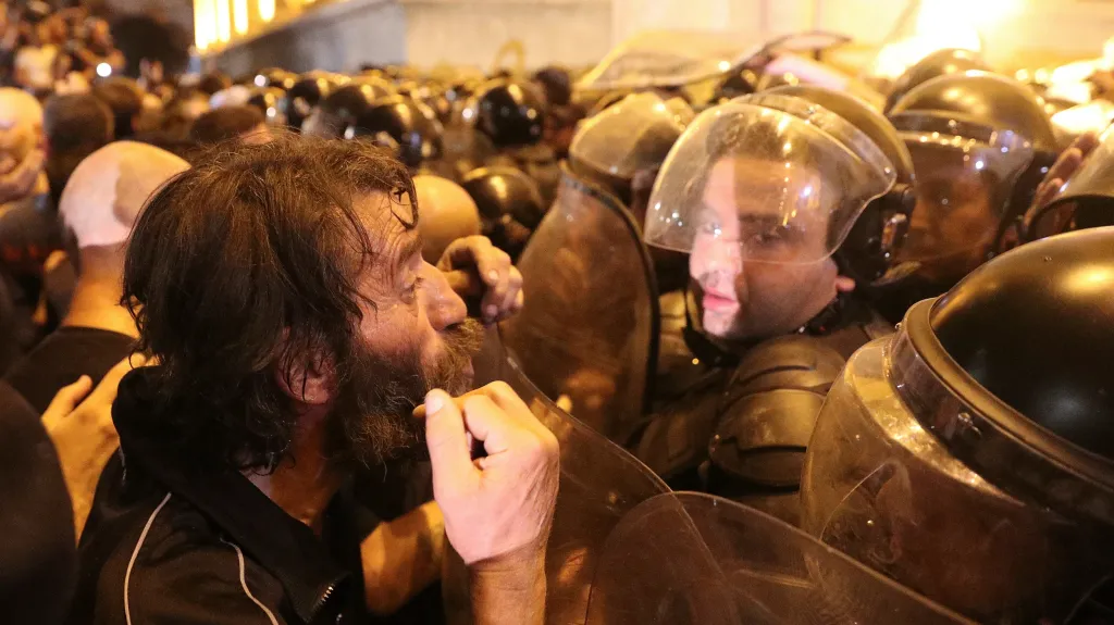 Gruzínci se snaží dostat do parlamentu